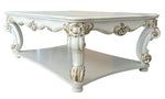 Vendom Antique Pearl Wood Rectangular Coffee Table