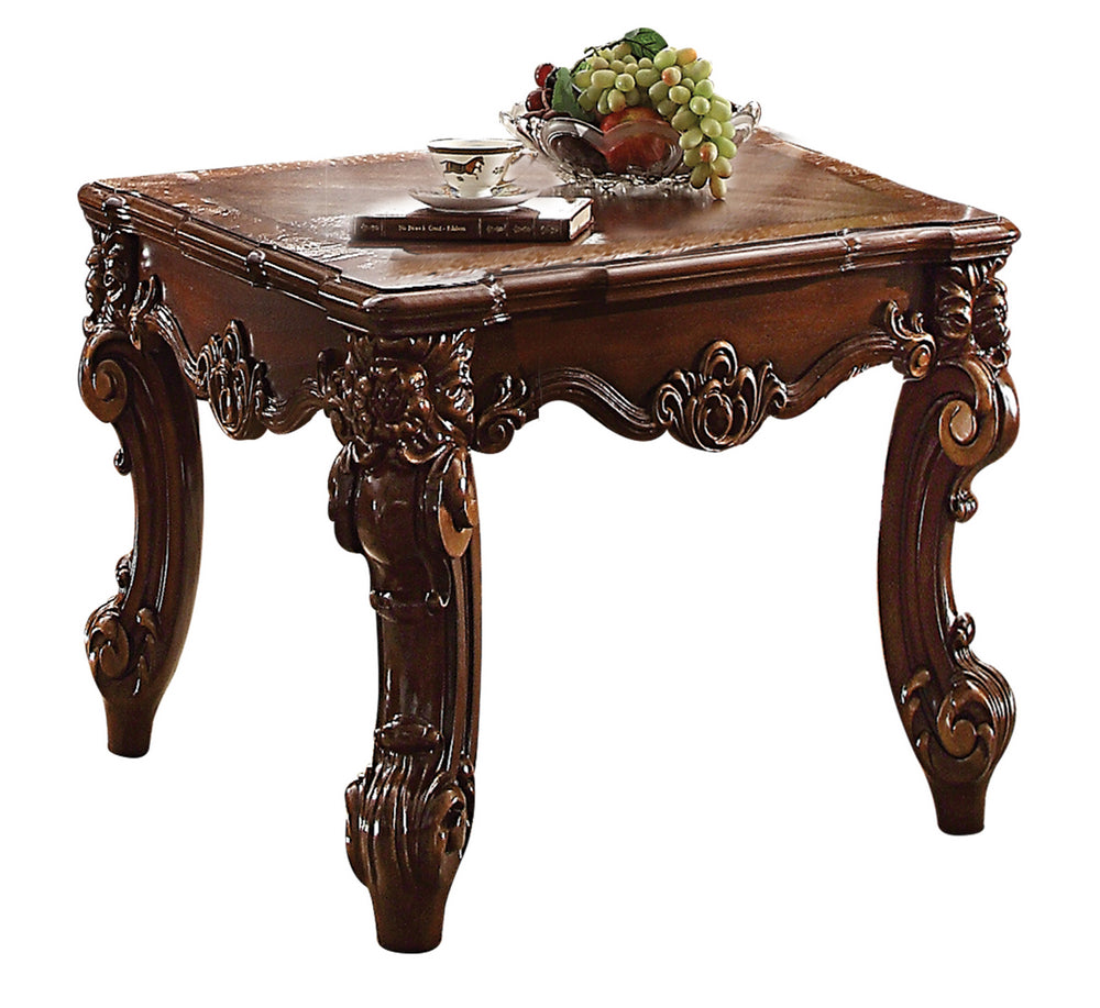 Vendome II Cherry Wood Square End Table