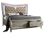 Venetian 4-Pc Champagne Cal King Bedroom Set