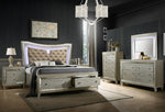 Venetian 4-Pc Champagne Cal King Bedroom Set