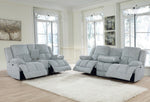 Waterbury 2-Pc Grey Fabric Power Recliner Sofa Set