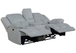 Waterbury 2-Pc Grey Fabric Power Recliner Sofa Set