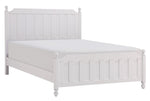 Wellsummer White Wood Full Bed