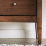 Willamette I Walnut Wood 6-Drawer Dresser