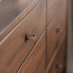 Willamette I Walnut Wood 8-Drawer Chest