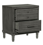 Wittenberry Gray Wood Nightstand