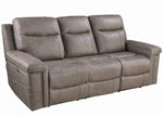 Wixom 2-Pc Taupe 2xPower Recliner Sofa Set (Oversized)