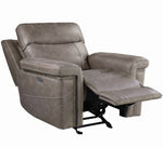 Wixom 3-Pc Taupe 2xPower Recliner Sofa Set (Oversized)