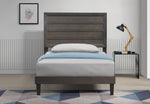 Wynne Gray Wood Twin XL Platform Bed