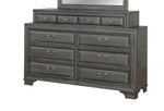 Brandt Gray Wood Dresser