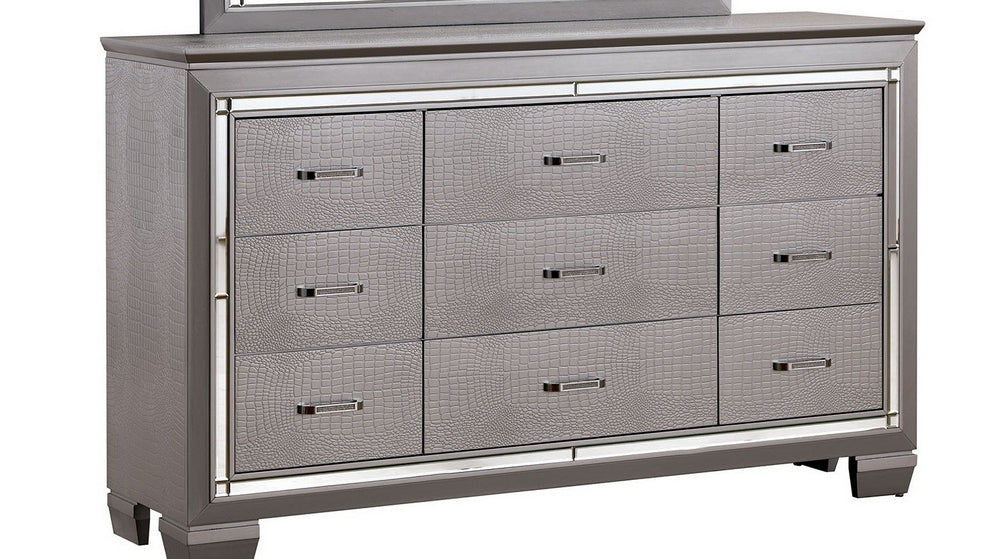 Bellanova Contemporary Silver Dresser