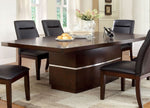 Lawrence Dark Cherry Dining Table with Leaf