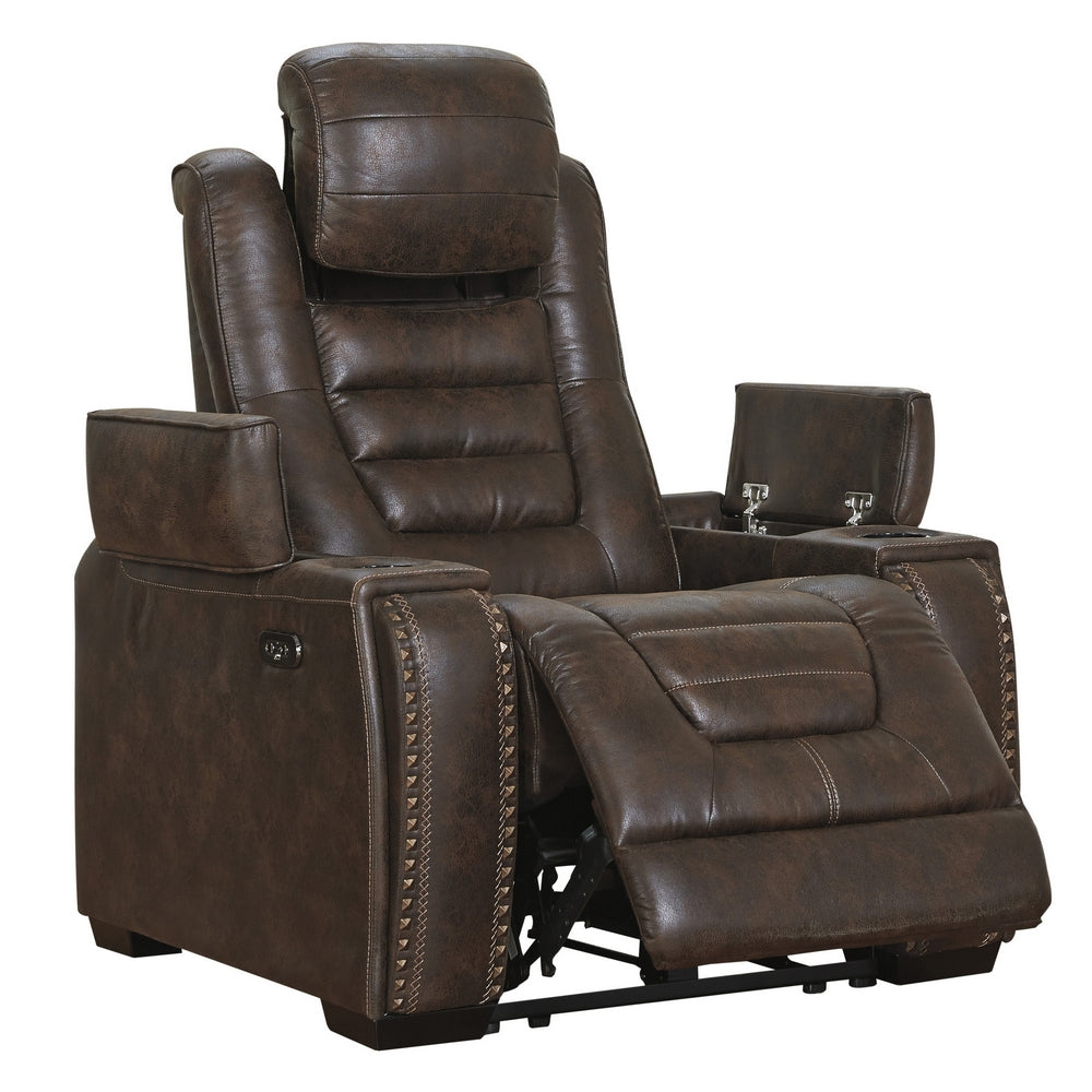 Game Zone Bark Power Recliner