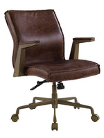 Attica Espresso Top Grain Leather Executive Office Chair