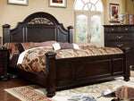 Syracuse Dark Walnut Cal King Bed (Oversized)