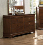 Abbeville Brown Cherry Wood Dresser