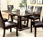 Clayton Contemporary Dark Cherry Dining Table