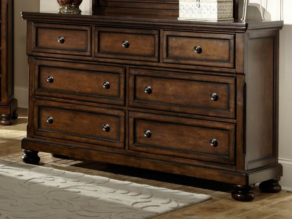 Cumberland Medium Brown Wood Dresser