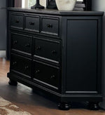 Laurelin Black Sand-Through Dresser