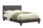 Leeroy Gray Fabric Full Bed