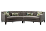 Sarin Warm Gray Sofa (Oversized)