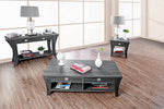 Amity Gray Wood Sofa Table