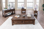 Annabel Walnut Wood Sofa Table