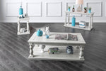 Arlington Antique White Wood Coffee Table