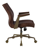 Attica Espresso Top Grain Leather Executive Office Chair