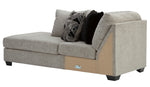 Megginson 2-Pc Storm Fabric Sectional with RAF Sofa Chaise (Oversized)