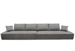 Cloud 2-Pc Space Grey Fabric Lounge Seating Platforms