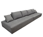 Cloud 2-Pc Space Grey Fabric Lounge Seating Platforms