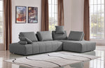 Cloud 2-Pc Space Grey Fabric Lounge Seating Platforms