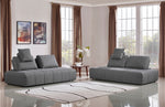 Cloud 2-Pc Space Grey Fabric Lounge Seating Platforms