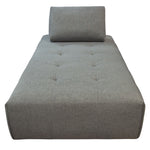 Cloud Space Grey Fabric Lounge Seating Platform