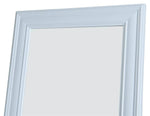 Elisabetta White Wood Floor Mirror