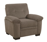 Fairbairn 3-Pc Oatmeal Chenille Sofa Set