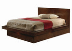 Jessica 7-Pc Cappuccino Wood King Platform Bedroom Set