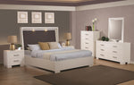 Jessica White Wood 6-Drawer Dresser