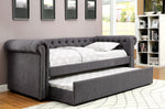 Leanna Gray Fabric Full Daybed (Oversized)