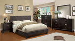 Leeroy Gray Fabric Full Bed