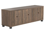 Nayeli Aged Walnut Wood 59" TV Console