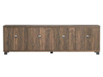 Nayeli Aged Walnut Wood 71" TV Console