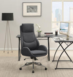 Randi Contemporary Grey Fabric Adjustable Office Chair