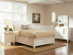 Sandy Beach White Wood 11-Drawer Dresser