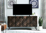 Chasinfield Dark Brown Extra Large TV Stand