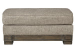 Einsgrove Sandstone Fabric Ottoman