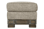 Einsgrove Sandstone Fabric Ottoman