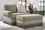 Einsgrove Sandstone Fabric Ottoman