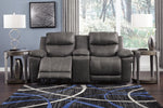 Erlangen Midnight Power Recliner Loveseat